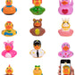 Jeep Ducks For Ducking - Assorted Ducks For Jeeps - 12 Pc 2'' Rubber Ducks Jeep Ducking - Plus Official Duck Duck Jeep Mobile Ap