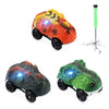 Save Unicorn Tracks Cars only Replacement, Race Cars for Tracks with 3 Flashing LED Lights, Racing Car Track Accessories Glow in