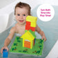 Edushape Floating Blocks - Bath Construction Foam Blocks - Baby Bath Foam Toys Set - Early Child Development Educational Learnin