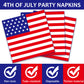 Wiooffen 96 Pcs Veterans Day Party Supplies Memorial Day Tableware Set 4Th Of July Paper Plates Patriotic Freedom Stars Party Pl