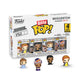 Funko Pop! Bitty: Netflix - Daphne Bridgerton, Queen Charlotte, Penelope Featherington, and Simon Basset - Bridgerton Collectabl