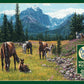 Cobble Hill 1000 Piece Puzzle - Horse Meadow - Sample Poster Included