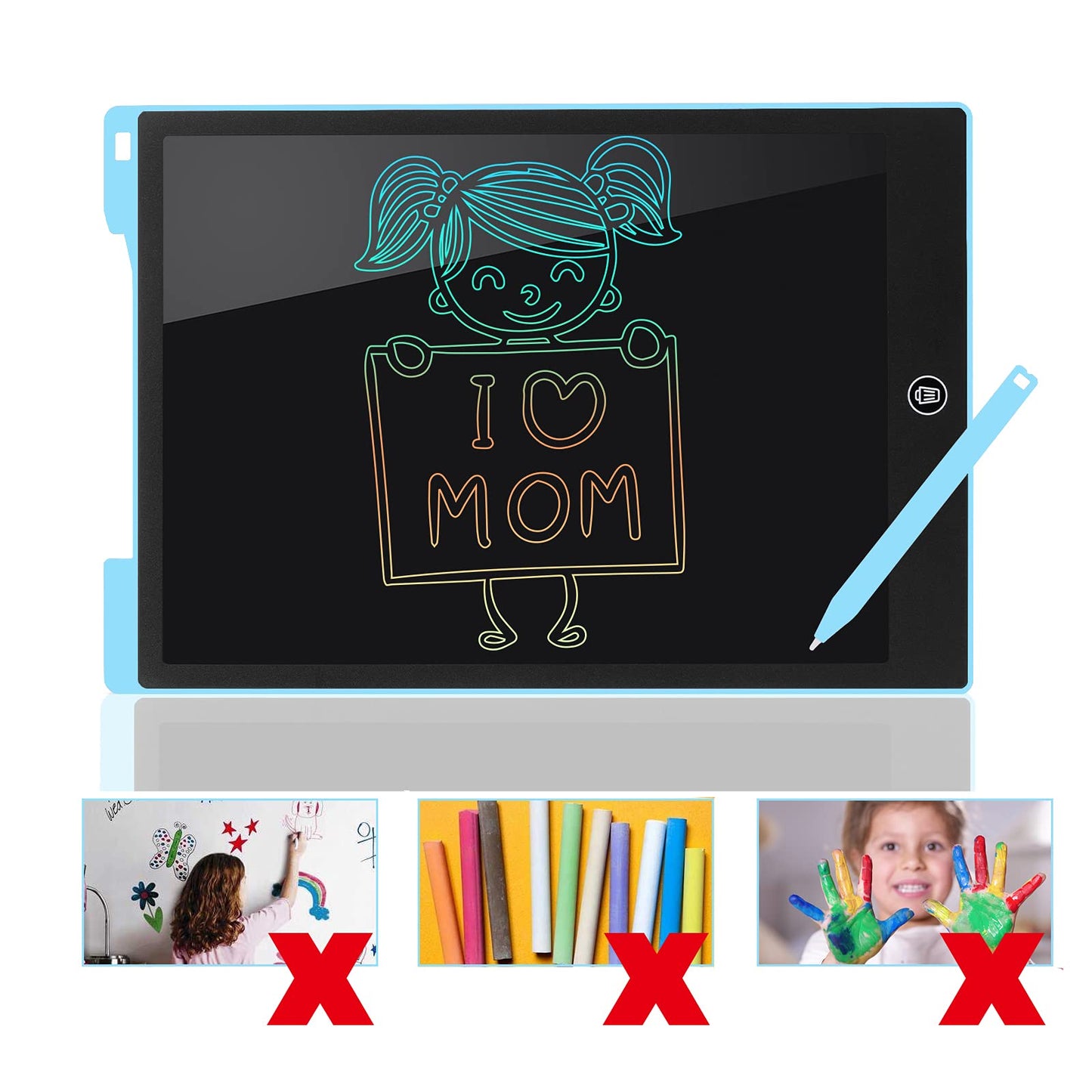Lcd Writing Tablet 12Inch Kids Toys Learning Drawing Board Birthday Gifts,Toys For 3-6 Years Old Boy Girl,Leyaoyao Drawing Pad &