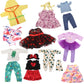 Augfrog 10 Sets Of 18 Inch American Doll Clothes, Including 10 Of Doll Clothing Dress Outfits For American Dolls, Birthday Gifts