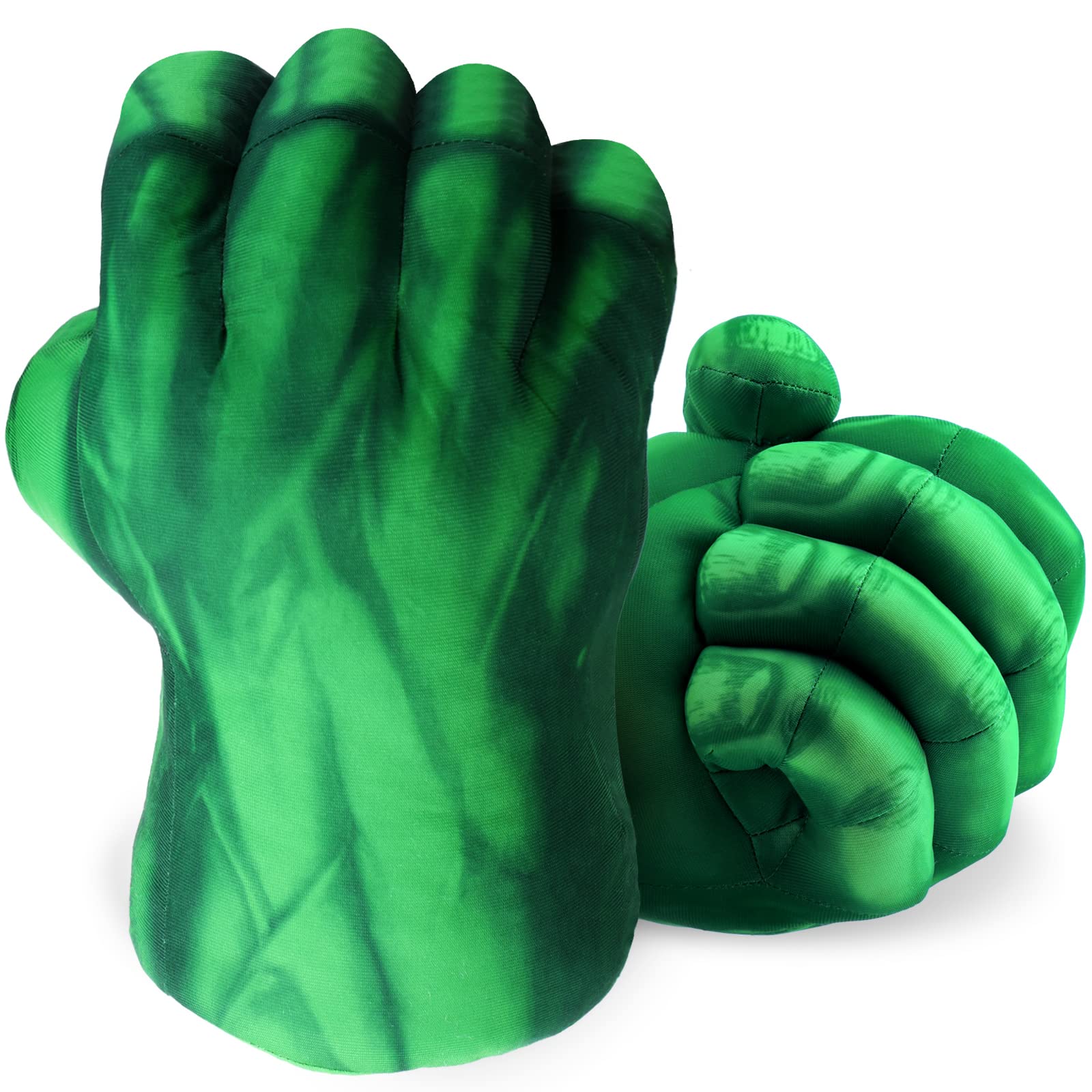 XYMTOY Superhero Toys Incredible Smash Fists Incredible Gloves Boxing Gloves for Toddlers Boys and Girls,Green