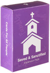 Black Card Revoked Expansion Pack - Saved & Sanctified, Card Game for Family Fun, Black Cardstock