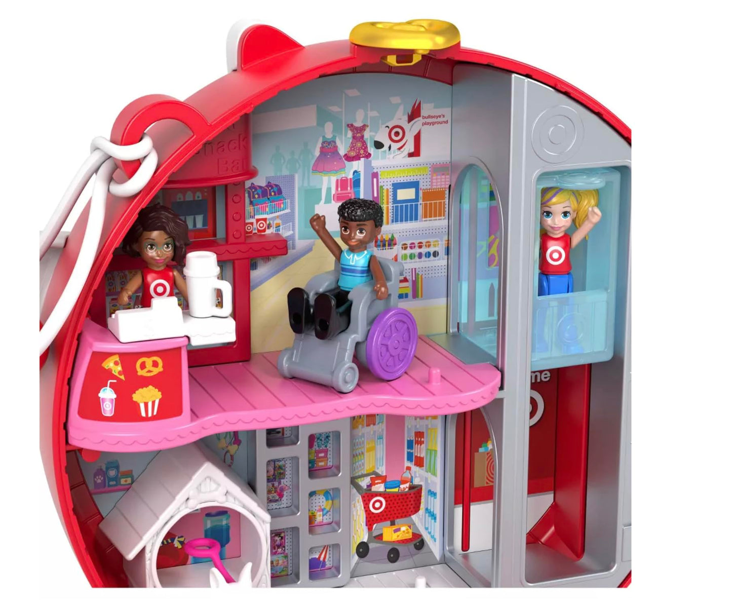 Target Polly limited availability Playset with Bullseye Figure and Accessories