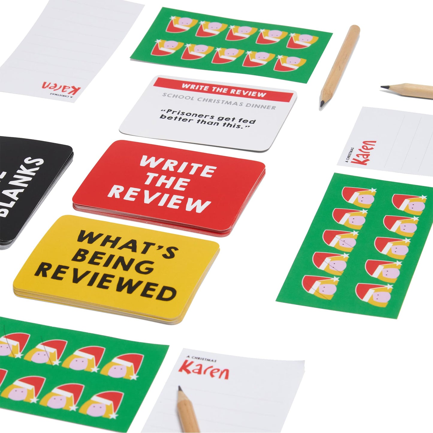 Format Games A Christmas Karen Party Game - Hilarious Bluffing Game for 3-10 Players, Ages 14+, Multicolor, Model KRNXMAS01US