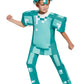 protective covering Deluxe Minecraft Costume  Blue  Medium (7-8)