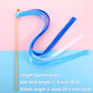 40 Pieces Mix Color Ribbon Sticks with Bell Fairy Stick Party Streamers for Wedding Party(Blue)