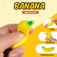 50 Pieces Banana Stress Toy Pu Tiny Stretchy Fidget Banana Sensory Toy For Anxiety Relief Party Favors Adults Supply