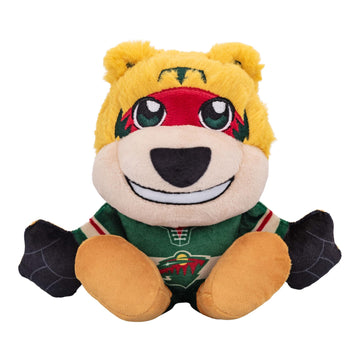 Bleacher Creatures Minnesota Wild Nordy 8'' NHL Kuricha Mascot Sitting Plush - Soft Chibi Inspired Mascot