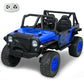24V 5Ah 2 Seater Power Wheels For Kids, 4Wd Kids' Electric Vehicles With Remote Control For Girls Boys, Utv Ride On Car For Kid,