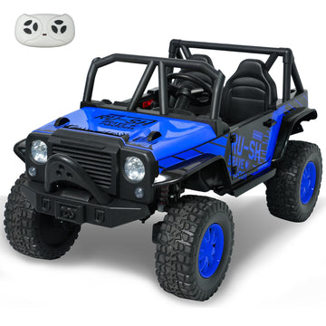 24V 5Ah 2 Seater Power Wheels For Kids, 4Wd Kids' Electric Vehicles With Remote Control For Girls Boys, Utv Ride On Car For Kid,
