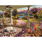 Ravensburger Cozy Front Porch 750 Piece Large Format Jigsaw Puzzle | Premium Quality | Unique Softclick Technology For An Enriching Experience