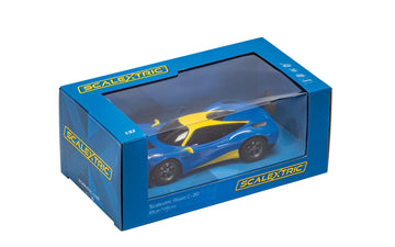 Scalextric Rasio C20 Blue And Yellow 1:32 Slot Race Car C4141