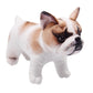 Yonlit Lifelike French Bulldog Stuffed Animal Simulated Plush Puppy Toy Doll Super Realistic Amber Dogs Act Like Real Excellent Gifts For Kids Birthday Party Dog Collection 10 Inches