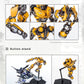 Transformers Bumblebee Figure Model Kit - B-127 Cybertron Easy To Assemble 3D Articulated Action Pre Painted Collectible Series