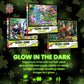 Masterpieces 500 Piece Glow In The Dark Jigsaw Puzzle For Adults, Family, Or Kids - Dinosaur Valley - 15''X21''