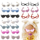 Meyrwoy Minature Things, 20 Pairs Doll Glasses Plastic Doll Sunglasses With 10 Styles Classic Retro Tiny Sunglasses Eyewear Mini