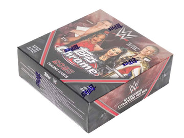 2025 Topps Chrome Wwe Trading Cards Mega Box, 48 Total Cards, 6 Packs, 8 Cards Per Pack