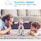 PowerTRC RC Robot Toys for Kids, Remote Control Smart Robot, Programmable, Gesture Sensing Toy with Light & Sound Birthday Gift