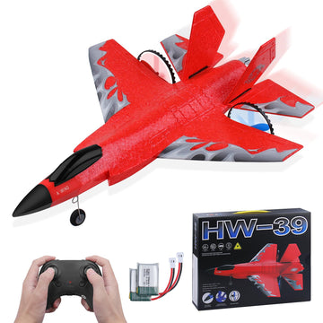 Rc Plane 2Ch Rc Airplane Toys Hw39 Fighter 2.4Ghz Remote Control Plane Rc Airplane Rtf Ready To Fly For Beginner, Kids And Adult