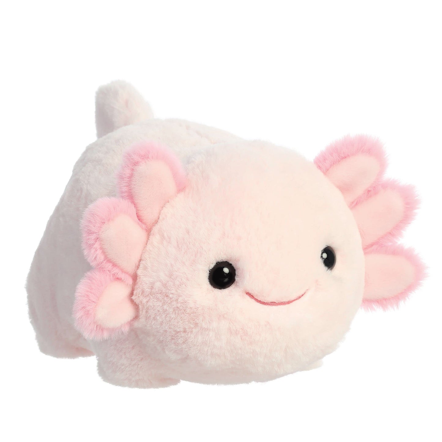 Aurora® Axel Axolotl Stuffed Animal - Pink 10" Medium Polyester Cuddly Toy