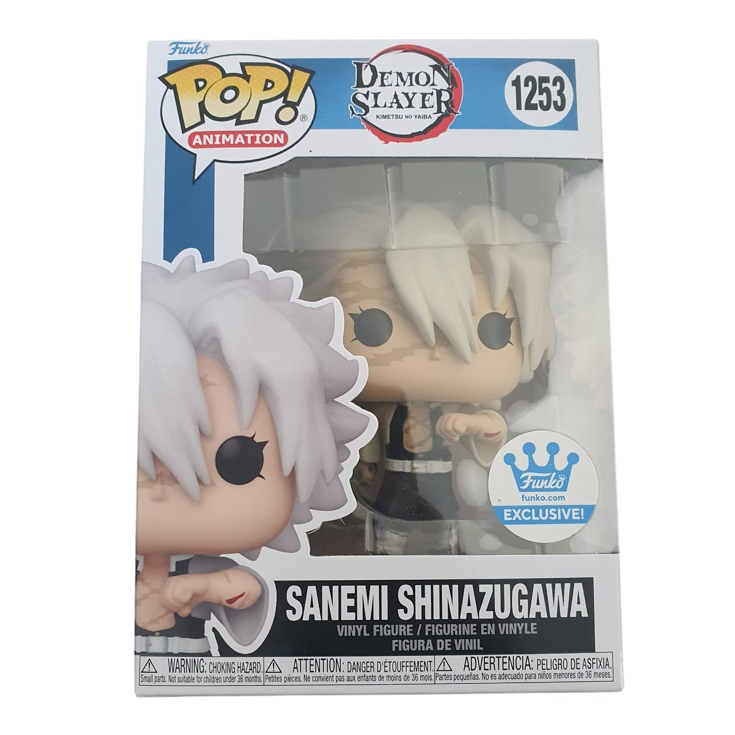 Funko Pop! Demon Slayer Sanemi Shinazugawa #1253 Special Edition Vinyl Figure - Multicolor