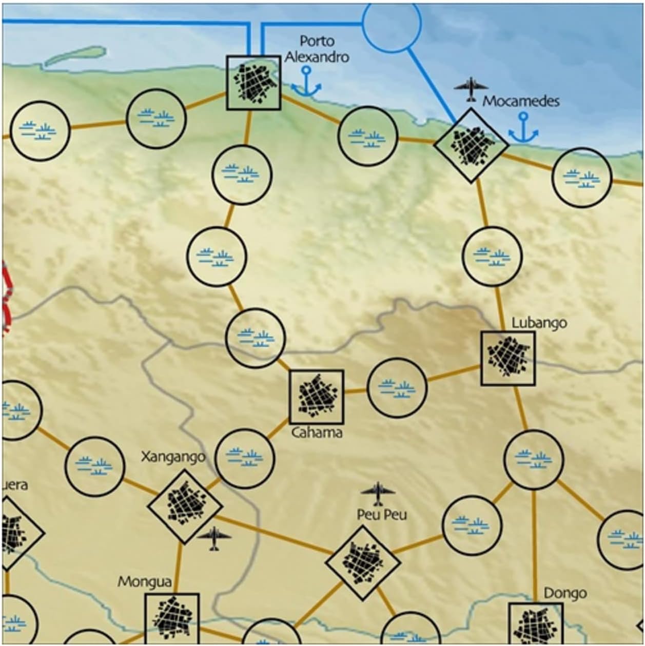 Dg: Border War, Angola Raiders, Board Game