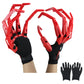 NICENICY Halloween Articulated Fingers with Protective Gloves, Articulated Claw Extensions, Finger Claw for Halloween, Scary and