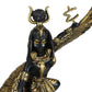 Ebros Gift Egyptian Goddess Of Motherhood And Magic Mother Isis Ra Holding Ankh With Open Wings Decorative Statue 9' H Gods And Goddesses Of Egypt Figurine