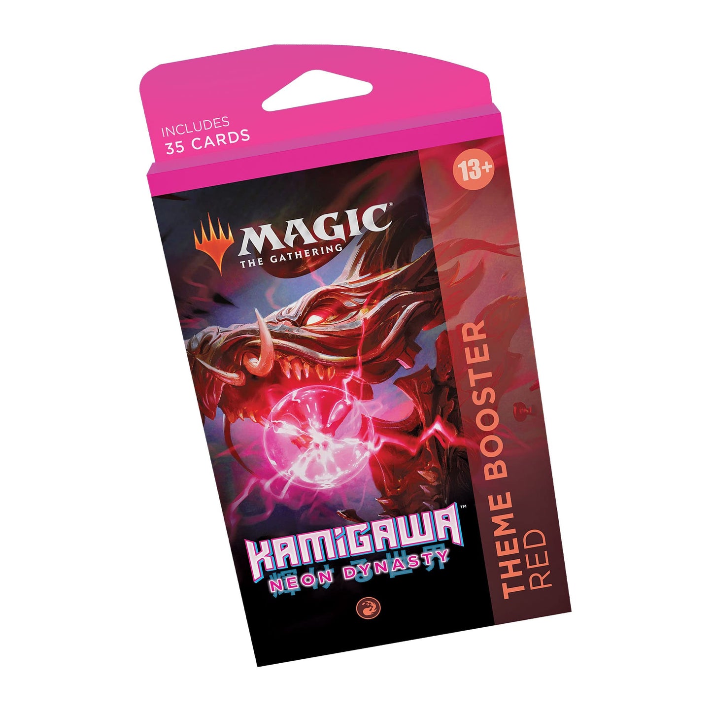 Magic The Gathering - Kamigawa Red Themed Booster - Neon Dynasty (35 Cards) | English, Multicolor