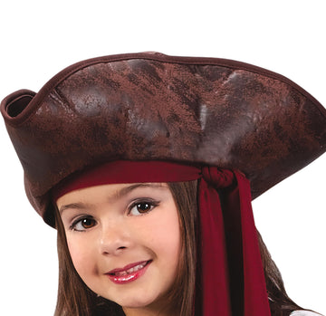 Fun World Baby Girls Toddler High Seas Buccaneer Costume, Maroon, Small Us