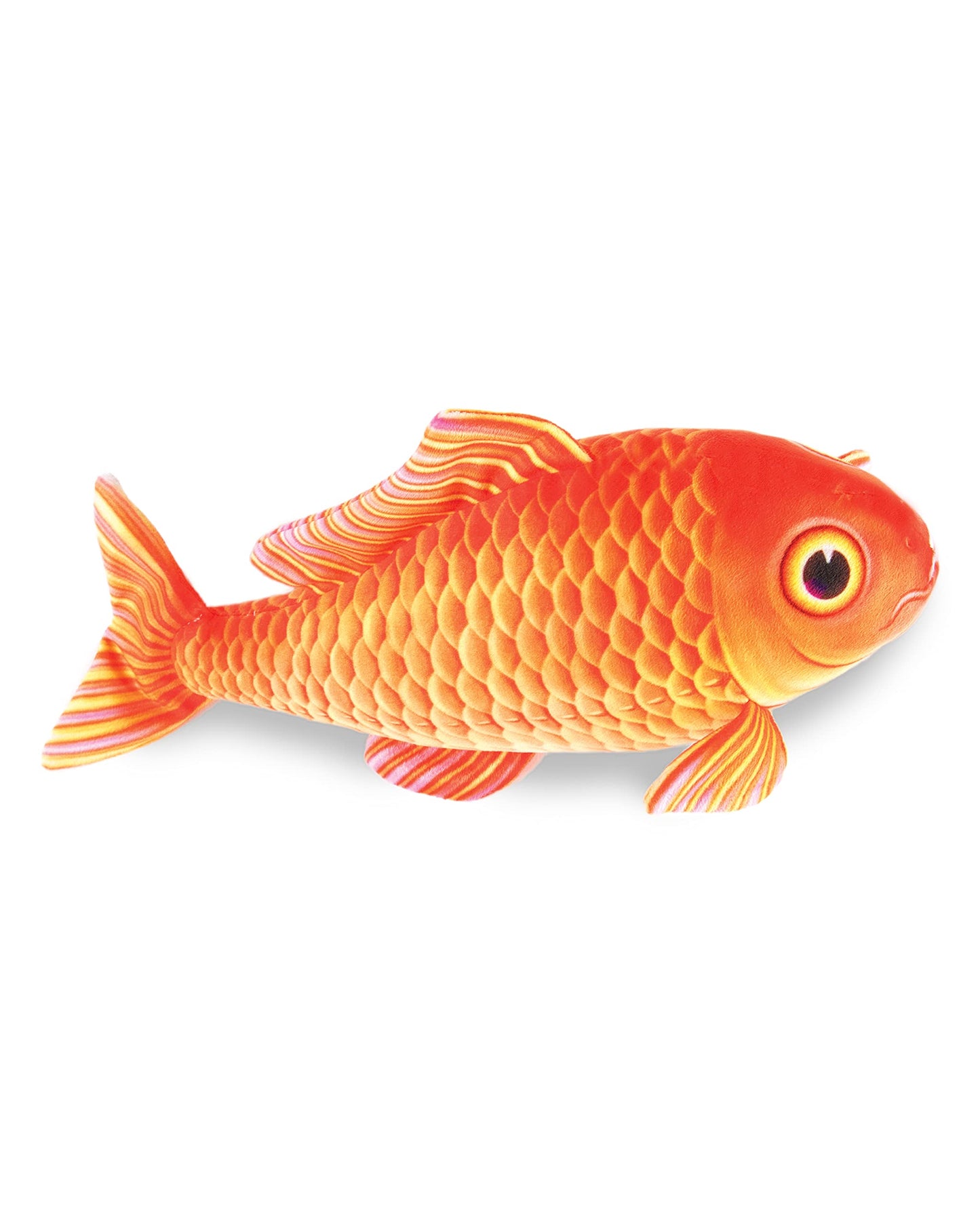 Real Planet Sea Life Plush - Realistic Stuffed Animal Gift For Kids All Ages, Ocean Marine Creature Plushie, Fun Christmas Birthday Gifts (Koi Fish, 12') (12' Long)