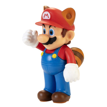 Super Mario Racoon Mario 2.5 Collectible Toy Action Figure