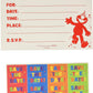 Amscan Sesame Street Elmo Turns One Postcard Invitation. 8ct, Multicolor, 4 1/4 x 6 1/4 (491835)