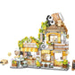 Yoxindax Streetscape Cafe Mini Building Set, 1770 Pcs Mini Brick Building Cafe Set (For Boys Girls 6+)