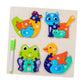 Calandis Wooden Block Shapes Cute Wooden Puzzle For Ages 35 Girl Preschool Learning Pasture | Developmental Baby Toys | Toys Fo