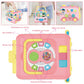 Syozac Toys for 1 Year Old Girls Learning Toy with Music/Math/Activity Game 8 in 1 Interactive Baby Early Educational Toy Montes