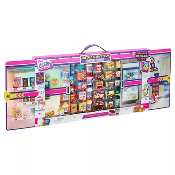 Shopkins Metallic Mystery Micro Mart, 100 Pieces (50 And 50 Mini Packs) Including 4 Special Edition