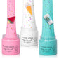 WUHUANIU Scented Slime Kit - 3 Pack Butter Slime, Pink Watermelon, White Ice Cream, Ocean Coffee, Soft & Non-Sticky, 300ml Total