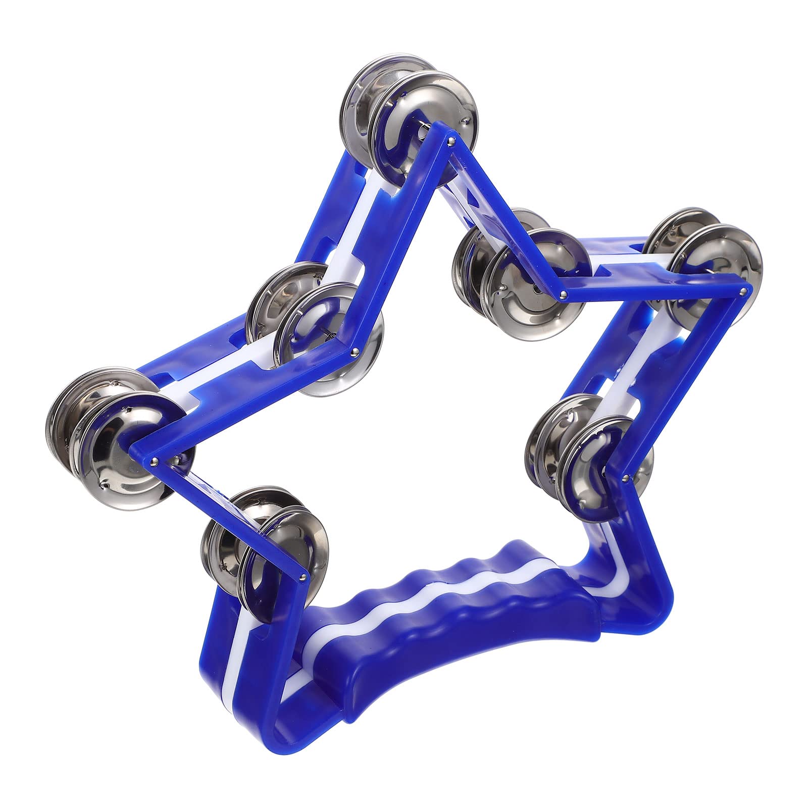 Excluzo Hand Shaking Bell Pentagram Musical Rhythm Percussion Instrument Toy Cheer Prop