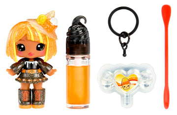 Yummiland x Halloween Lip Gloss Doll - Blair Treats Includes DIY Lip Gloss + Keychain, Cosmetic Play, Seasonal Halloween Collect