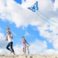 Xida Blue Morpho Butterfly Kite For Kids & Adults Easy To Fly Kite, Large Single Line Kite For Birthday And Festival Gift Easy F