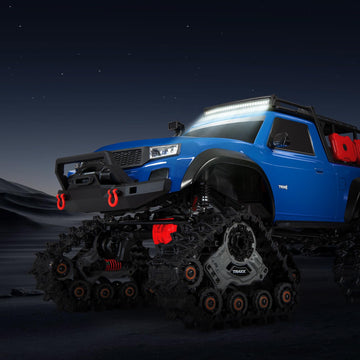 FriHobby 36 LED RC Light bar Roof LED Lamp Kit Headlights for TRX4 SCX10 & SCX10 II Traxxas Slash 2WD 4X4 Redcat Gen7 Gen 8 Craw