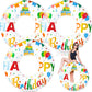 Leyndo 3 Pcs Happy Birthday Inflatable Pool Float Tube 47.24 Inch Jumbo Pool Float Birthday Party Swimming Tube Happy Birthday S