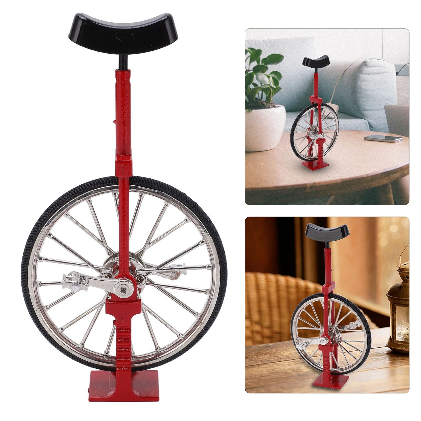 Zerodis Finger Bikes Toys, Unicycle Model Toy Miniature Metal Finger Bike Toy Miniature Toy Game Cool Boy Toy Creative Game Kid