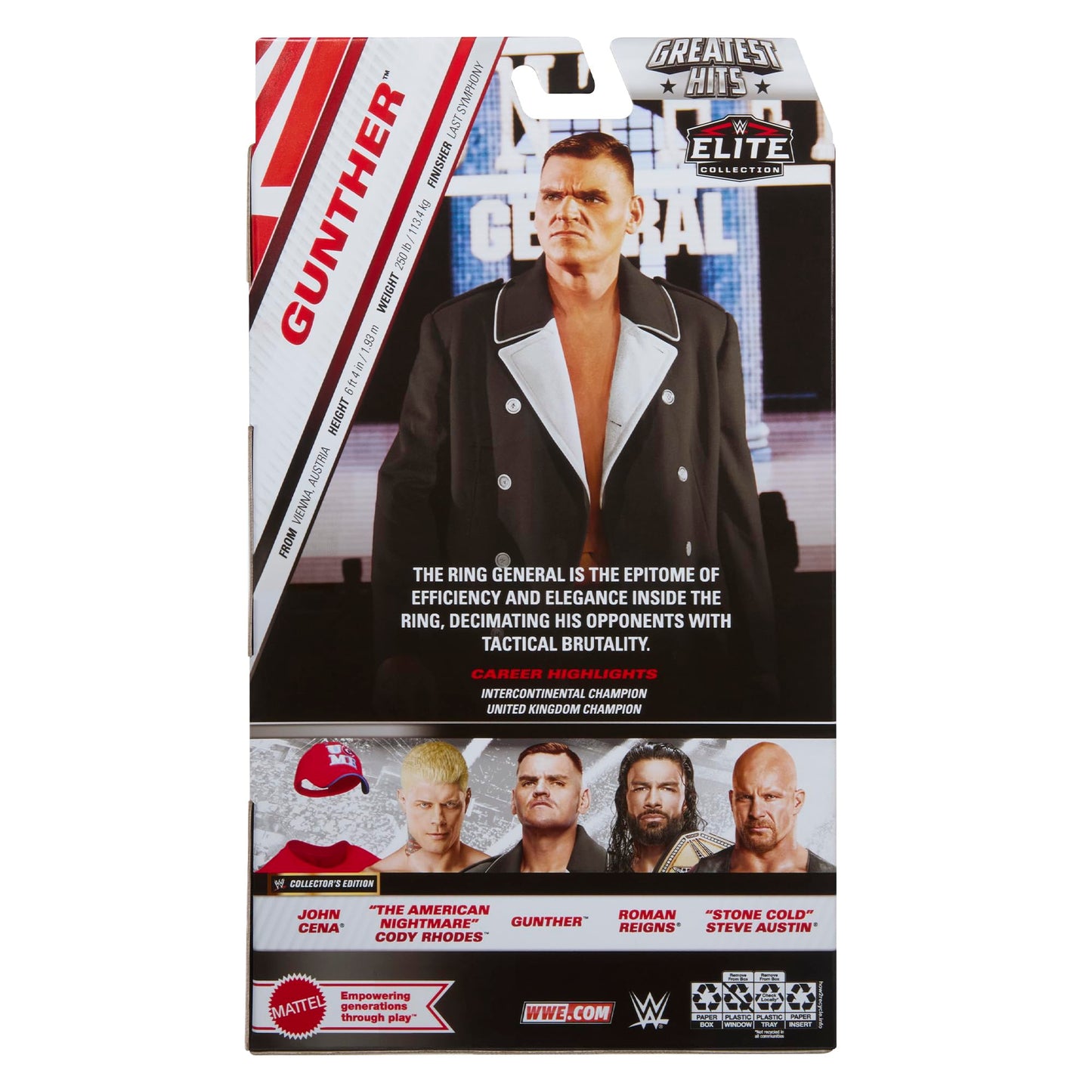WWE Gunther advanced Greatest Hits 8