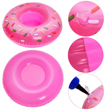 9Pcs Floating Drink Holder For Pool Drink Floats For Swimming Pool Pool Cup Holders For Drinks Doll Pool Float Pool Drink Holder